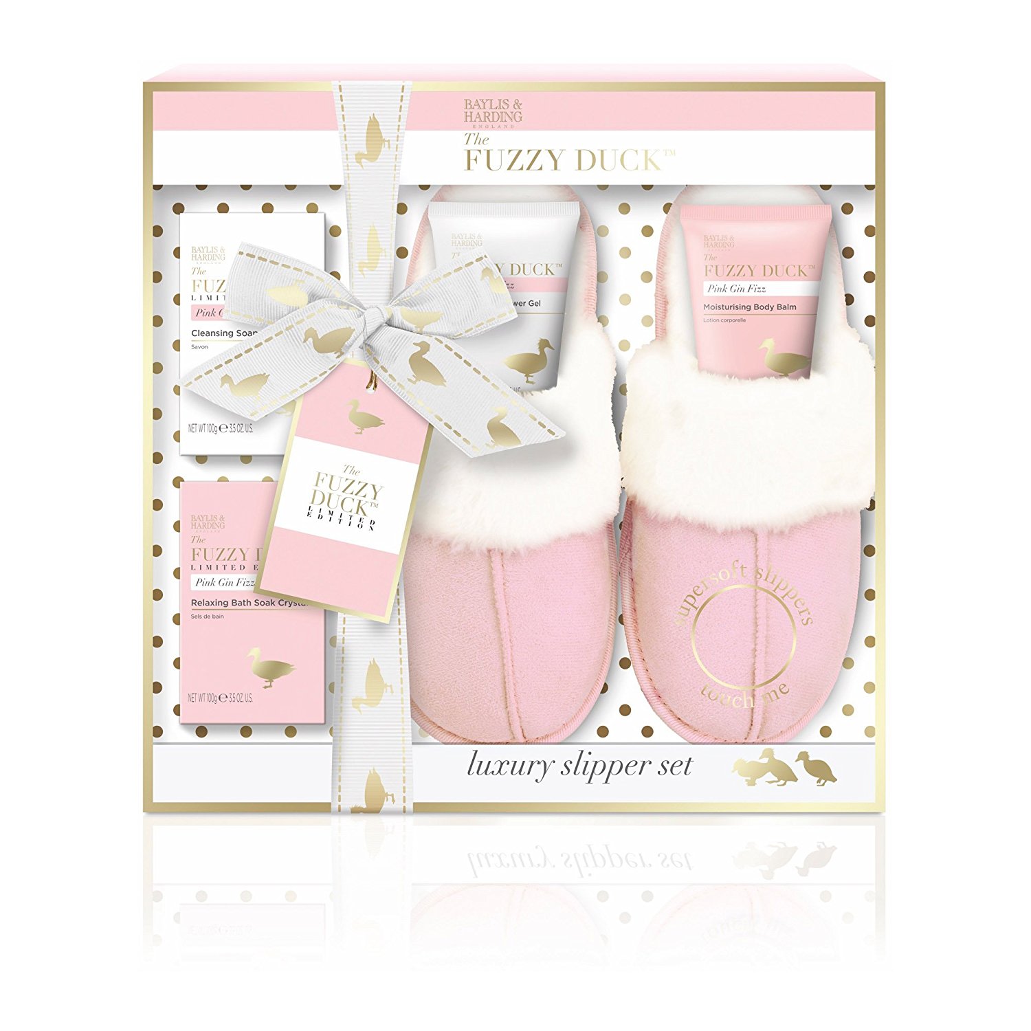 The Fuzzy Duck Slipper Set atelieryuwa.ciao.jp