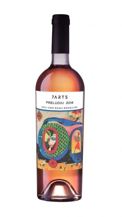 7ARTS Preludiu Vin Rose 2016, vin rose, vin rose sec, rose sec, 7arts, vin cadou, vin online, vin barbati, vin bun, merlot